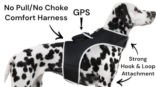 Locate Pets w/ Pet Tracker Best Dog Tracker Waterproof Collar Mount Finder Size:M
